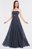 ColsBM Claire Nightshadow Blue Elegant A-line Strapless Sleeveless Appliques Bridesmaid Dresses