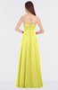 ColsBM Claire Pale Yellow Elegant A-line Strapless Sleeveless Appliques Bridesmaid Dresses