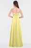 ColsBM Claire Pastel Yellow Elegant A-line Strapless Sleeveless Appliques Bridesmaid Dresses