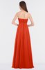 ColsBM Claire Persimmon Elegant A-line Strapless Sleeveless Appliques Bridesmaid Dresses