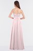 ColsBM Claire Petal Pink Elegant A-line Strapless Sleeveless Appliques Bridesmaid Dresses