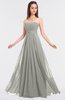 ColsBM Claire Platinum Elegant A-line Strapless Sleeveless Appliques Bridesmaid Dresses