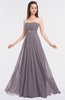 ColsBM Claire Sea Fog Elegant A-line Strapless Sleeveless Appliques Bridesmaid Dresses