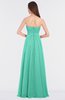 ColsBM Claire Seafoam Green Elegant A-line Strapless Sleeveless Appliques Bridesmaid Dresses