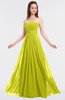 ColsBM Claire Sulphur Spring Elegant A-line Strapless Sleeveless Appliques Bridesmaid Dresses
