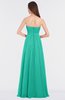 ColsBM Claire Viridian Green Elegant A-line Strapless Sleeveless Appliques Bridesmaid Dresses