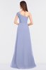 ColsBM Meredith Blue Heron Elegant A-line Asymmetric Neckline Zip up Floor Length Bridesmaid Dresses