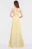 ColsBM Meredith Cornhusk Elegant A-line Asymmetric Neckline Zip up Floor Length Bridesmaid Dresses