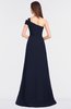 ColsBM Meredith Dark Sapphire Elegant A-line Asymmetric Neckline Zip up Floor Length Bridesmaid Dresses