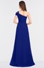 ColsBM Meredith Electric Blue Elegant A-line Asymmetric Neckline Zip up Floor Length Bridesmaid Dresses
