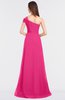ColsBM Meredith Fandango Pink Elegant A-line Asymmetric Neckline Zip up Floor Length Bridesmaid Dresses