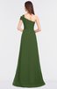 ColsBM Meredith Garden Green Elegant A-line Asymmetric Neckline Zip up Floor Length Bridesmaid Dresses