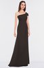 ColsBM Meredith Java Elegant A-line Asymmetric Neckline Zip up Floor Length Bridesmaid Dresses