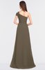 ColsBM Meredith Otter Elegant A-line Asymmetric Neckline Zip up Floor Length Bridesmaid Dresses