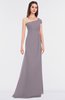 ColsBM Meredith Sea Fog Elegant A-line Asymmetric Neckline Zip up Floor Length Bridesmaid Dresses