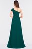 ColsBM Meredith Shaded Spruce Elegant A-line Asymmetric Neckline Zip up Floor Length Bridesmaid Dresses