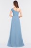ColsBM Meredith Sky Blue Elegant A-line Asymmetric Neckline Zip up Floor Length Bridesmaid Dresses