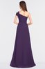 ColsBM Meredith Violet Elegant A-line Asymmetric Neckline Zip up Floor Length Bridesmaid Dresses