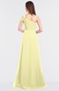 ColsBM Meredith Wax Yellow Elegant A-line Asymmetric Neckline Zip up Floor Length Bridesmaid Dresses