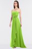 ColsBM Caitlin Bright Green Modern A-line Spaghetti Sleeveless Appliques Bridesmaid Dresses