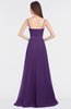ColsBM Caitlin Dark Purple Modern A-line Spaghetti Sleeveless Appliques Bridesmaid Dresses