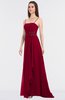 ColsBM Caitlin Dark Red Modern A-line Spaghetti Sleeveless Appliques Bridesmaid Dresses