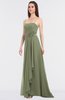 ColsBM Caitlin Moss Green Modern A-line Spaghetti Sleeveless Appliques Bridesmaid Dresses