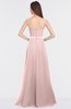 ColsBM Caitlin Pastel Pink Modern A-line Spaghetti Sleeveless Appliques Bridesmaid Dresses