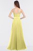 ColsBM Caitlin Pastel Yellow Modern A-line Spaghetti Sleeveless Appliques Bridesmaid Dresses