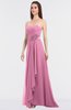 ColsBM Caitlin Pink Modern A-line Spaghetti Sleeveless Appliques Bridesmaid Dresses