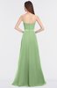ColsBM Caitlin Sage Green Modern A-line Spaghetti Sleeveless Appliques Bridesmaid Dresses