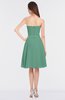 ColsBM Heavenly Beryl Green Glamorous A-line Bateau Sleeveless Zip up Appliques Bridesmaid Dresses