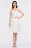 ColsBM Heavenly Cloud White Glamorous A-line Bateau Sleeveless Zip up Appliques Bridesmaid Dresses