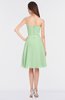 ColsBM Heavenly Light Green Glamorous A-line Bateau Sleeveless Zip up Appliques Bridesmaid Dresses