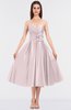 ColsBM Kallie Blush Gorgeous A-line Strapless Sleeveless Flower Bridesmaid Dresses