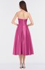 ColsBM Kallie Carnation Pink Gorgeous A-line Strapless Sleeveless Flower Bridesmaid Dresses