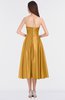 ColsBM Kallie Golden Nugget Gorgeous A-line Strapless Sleeveless Flower Bridesmaid Dresses