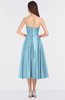 ColsBM Kallie Ice Blue Gorgeous A-line Strapless Sleeveless Flower Bridesmaid Dresses