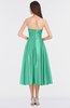 ColsBM Kallie Mint Green Gorgeous A-line Strapless Sleeveless Flower Bridesmaid Dresses