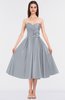 ColsBM Kallie Silver Gorgeous A-line Strapless Sleeveless Flower Bridesmaid Dresses