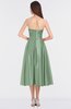 ColsBM Kallie Smoke Green Gorgeous A-line Strapless Sleeveless Flower Bridesmaid Dresses