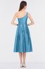 ColsBM Ellison Alaskan Blue Mature A-line Asymmetric Neckline Sleeveless Zip up Bridesmaid Dresses