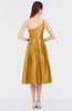 ColsBM Ellison Apricot Mature A-line Asymmetric Neckline Sleeveless Zip up Bridesmaid Dresses