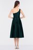 ColsBM Ellison Blue Green Mature A-line Asymmetric Neckline Sleeveless Zip up Bridesmaid Dresses
