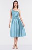 ColsBM Ellison Cool Blue Mature A-line Asymmetric Neckline Sleeveless Zip up Bridesmaid Dresses