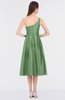 ColsBM Ellison Fair Green Mature A-line Asymmetric Neckline Sleeveless Zip up Bridesmaid Dresses