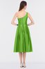 ColsBM Ellison Jasmine Green Mature A-line Asymmetric Neckline Sleeveless Zip up Bridesmaid Dresses
