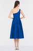 ColsBM Ellison Royal Blue Mature A-line Asymmetric Neckline Sleeveless Zip up Bridesmaid Dresses