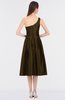 ColsBM Ellison Slate Black Mature A-line Asymmetric Neckline Sleeveless Zip up Bridesmaid Dresses