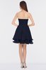 ColsBM Makenna Dark Sapphire Glamorous A-line Strapless Sleeveless Mini Beaded Bridesmaid Dresses